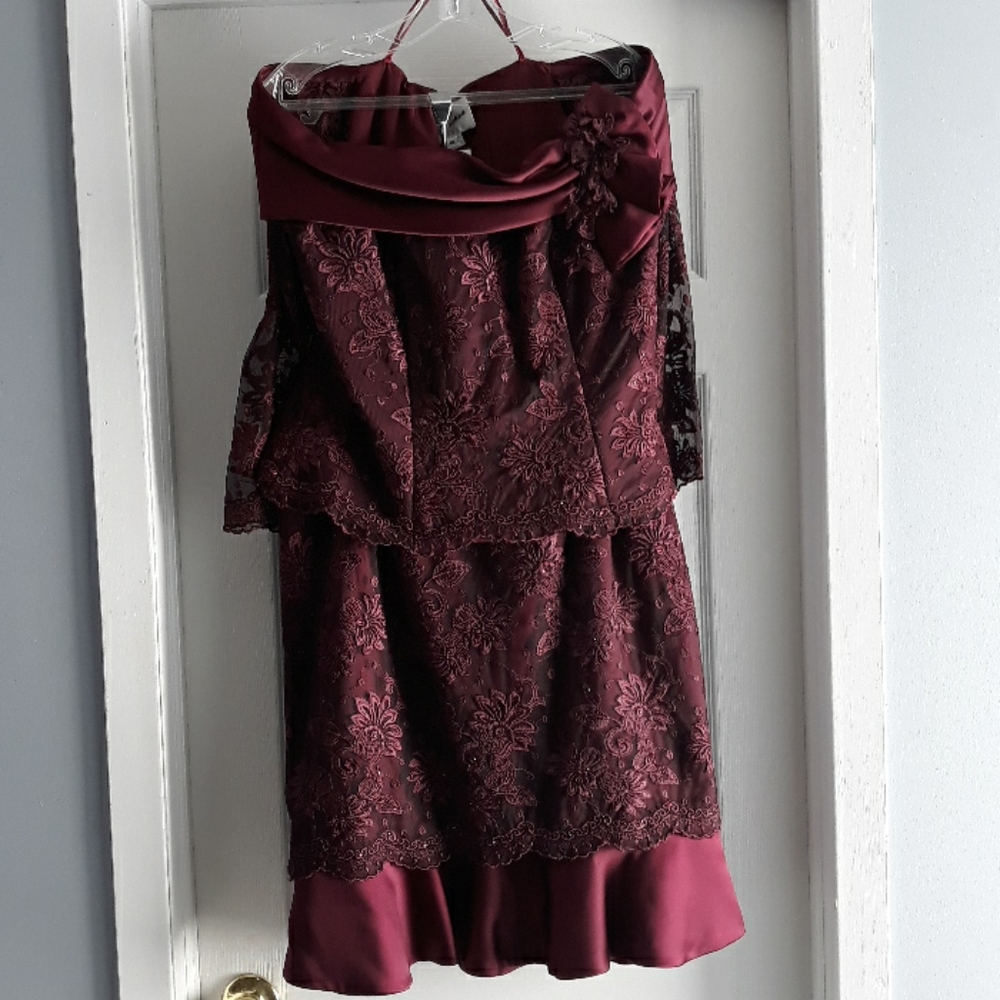 Tina DiMartina 2pc dress size 14